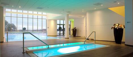Piscine couverte, piscine chauffée