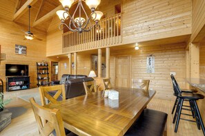House (3 Bedrooms) | Interior - Hot Tub + Game Room: Spacious Blue Ridge Retreat! (Blue Ridge)