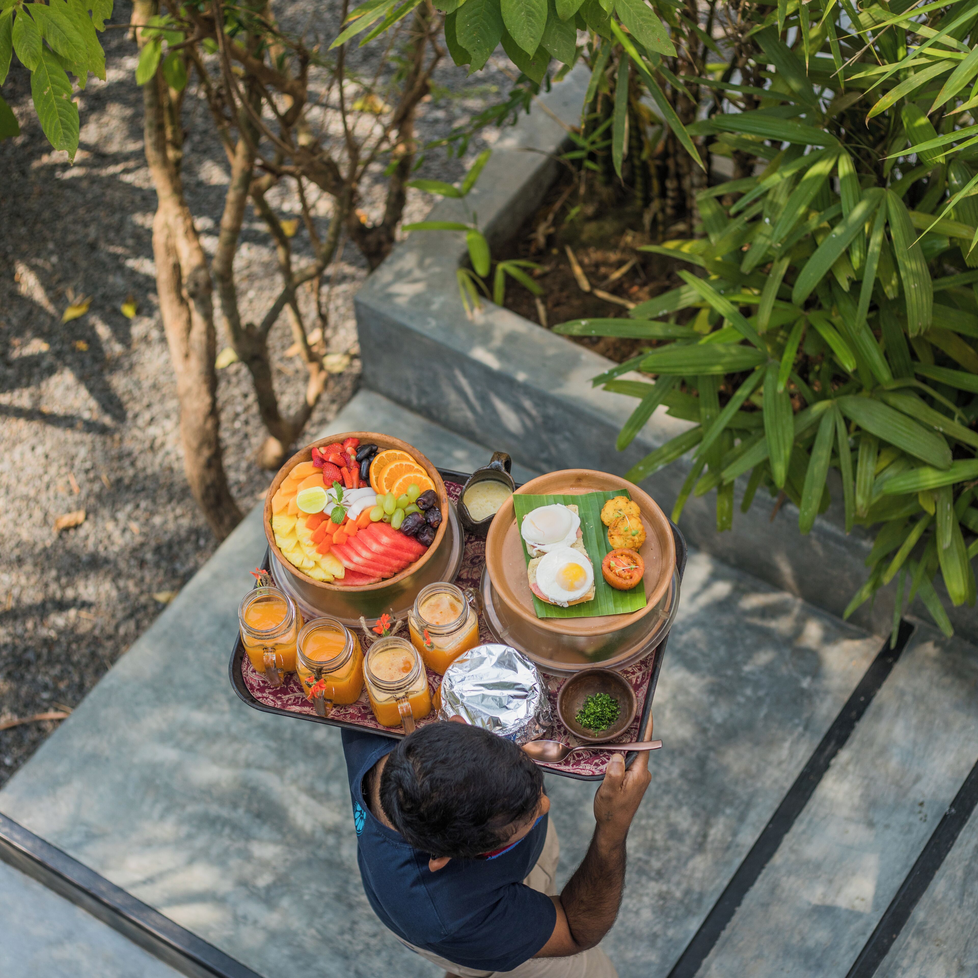 Villa, 2 Bedrooms, Private Pool, Beachside | In-room dining