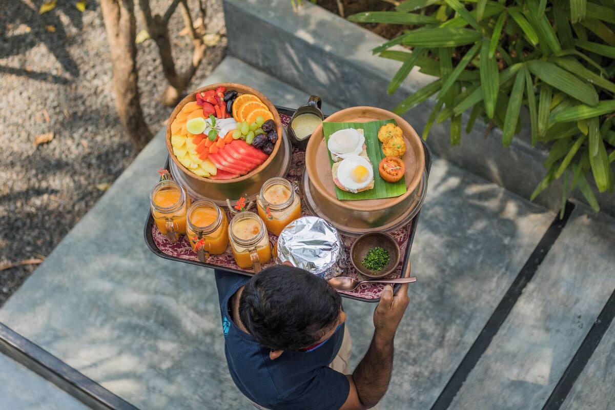 Villa, 2 Bedrooms, Private Pool, Beachside | In-room dining