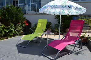 Terrace/patio - Une Halte Quelque Part (Cheminot)