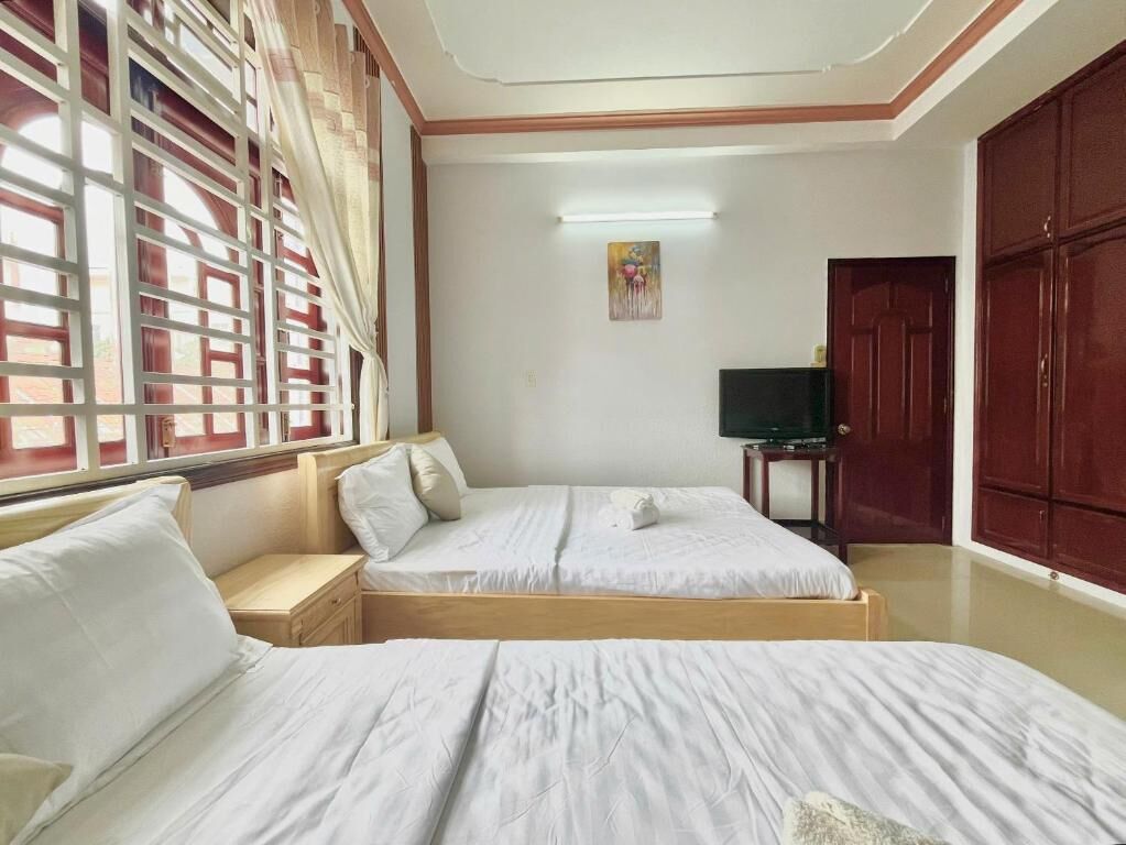 Kahden hengen perhehuone, kaupunkinäköala