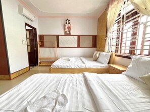 Kahden hengen perhehuone, kaupunkinäköala