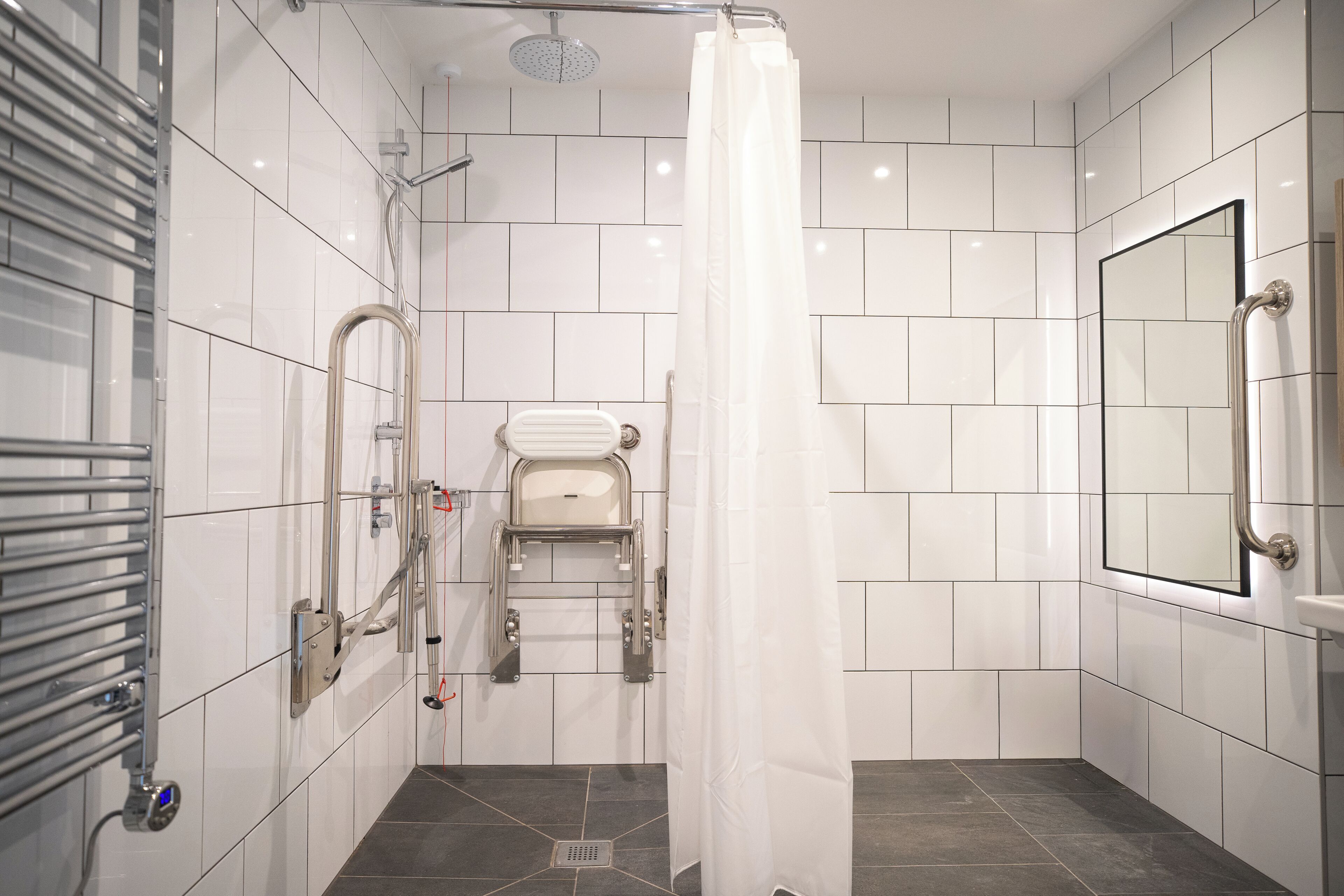 Dusj på badet