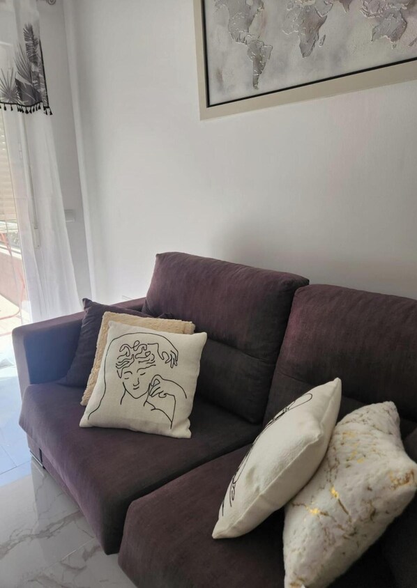 Apartment | Living room - Apartment in Vera With Rooftop Pool (Vera)