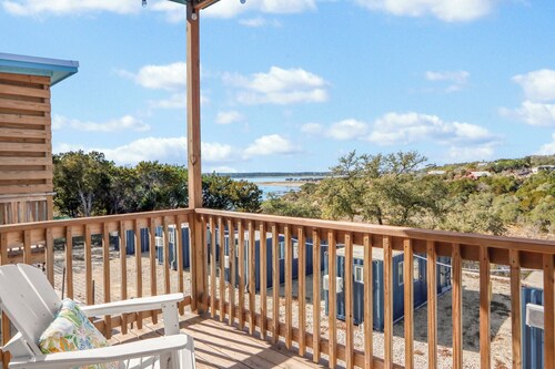 Private Deck & Hill Country Lake Views