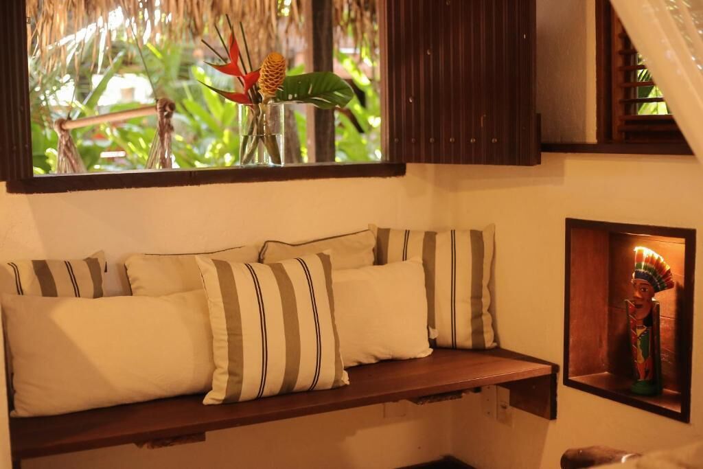 Classic-alpehytte - 1 soveværelse - balkon - udsigt til gårdsplads | Interiør