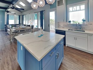 Dining - Beachside Vibes | Luxury Gulf Front Home (Galveston)