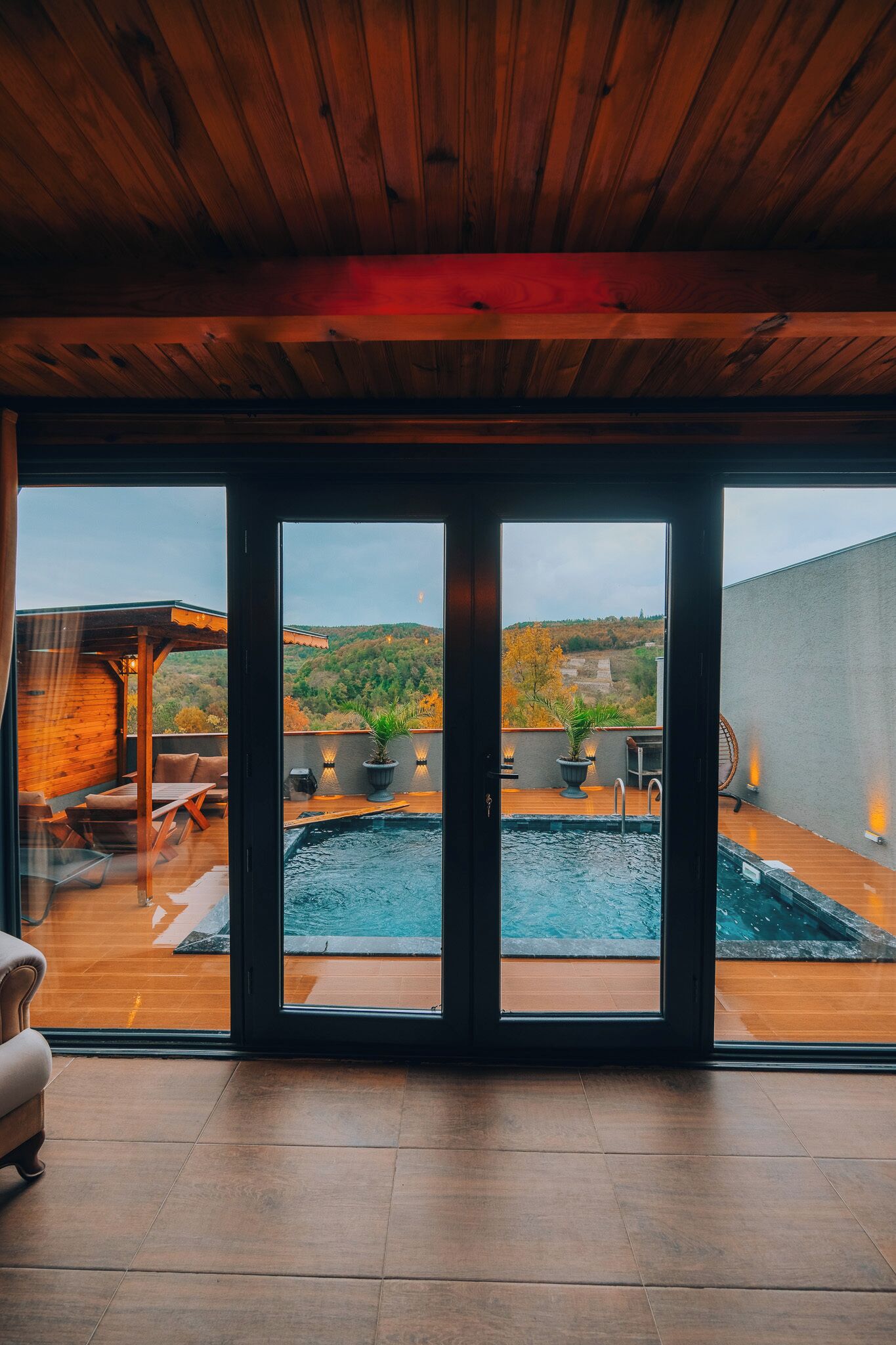 Bungalow - privat pool - utsikt mot bergen | Pool