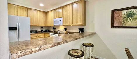 Condo, Multiple Beds, Patio (Stay Tropical At Caribe Cove) | Private kitchen