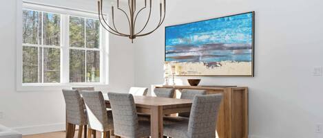 独立别墅, 多张床, 露台, 花园景观 (Van Duyne North) | 用餐