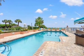 Pool - Oceanview St Clements- Pool, Oceanfront Bar, 3 Bds (Myrtle Beach)