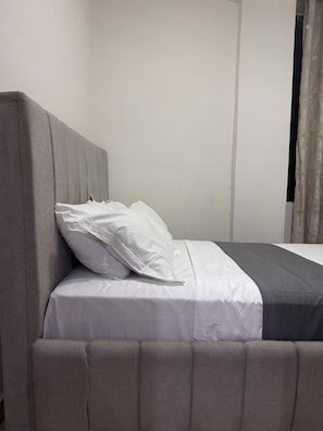 1 bedroom, iron/ironing board, WiFi, bed sheets - 5 minutes from downtown Kinshasa. Small, chic and modern apartment (Kinshasa)