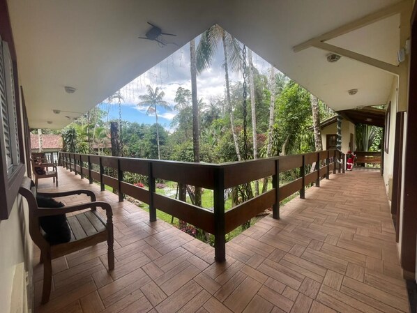 Terrace/patio - Flat Salto Dagua Penedo (Itatiaia)