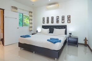 2 bedrooms, iron/ironing board, bed sheets - Jungle Apartment with pool, BBQ near Kamala beach (Tambon Kammala)