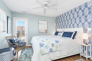 2 bedrooms, iron/ironing board, free WiFi, bed sheets - Ocean View Top Floor Condo | Pool | Easy Beach Access | Ocean Reef (Emerald Isle)