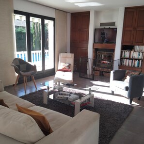 Living area - Charming family house 6 pers XL pool Saubion near Hossegor & Seignosse  (saubion)