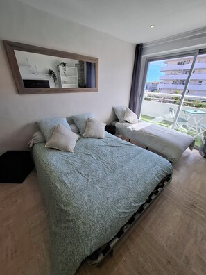 1 Schlafzimmer, kostenloses WLAN, Bettwäsche