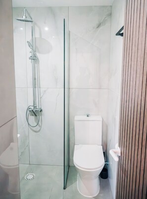 Kahden hengen superior-huone (kaksi sänkyä), parveke, kaupunkinäköala | Kylpyhuone