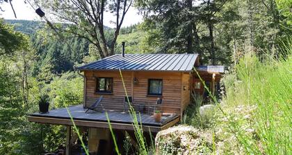 House Chalet isolated in the forest