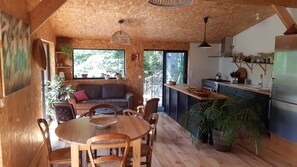 Interior - House Chalet isolated in the forest (Lespinassière)