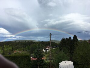 Vue depuis l’hébergement