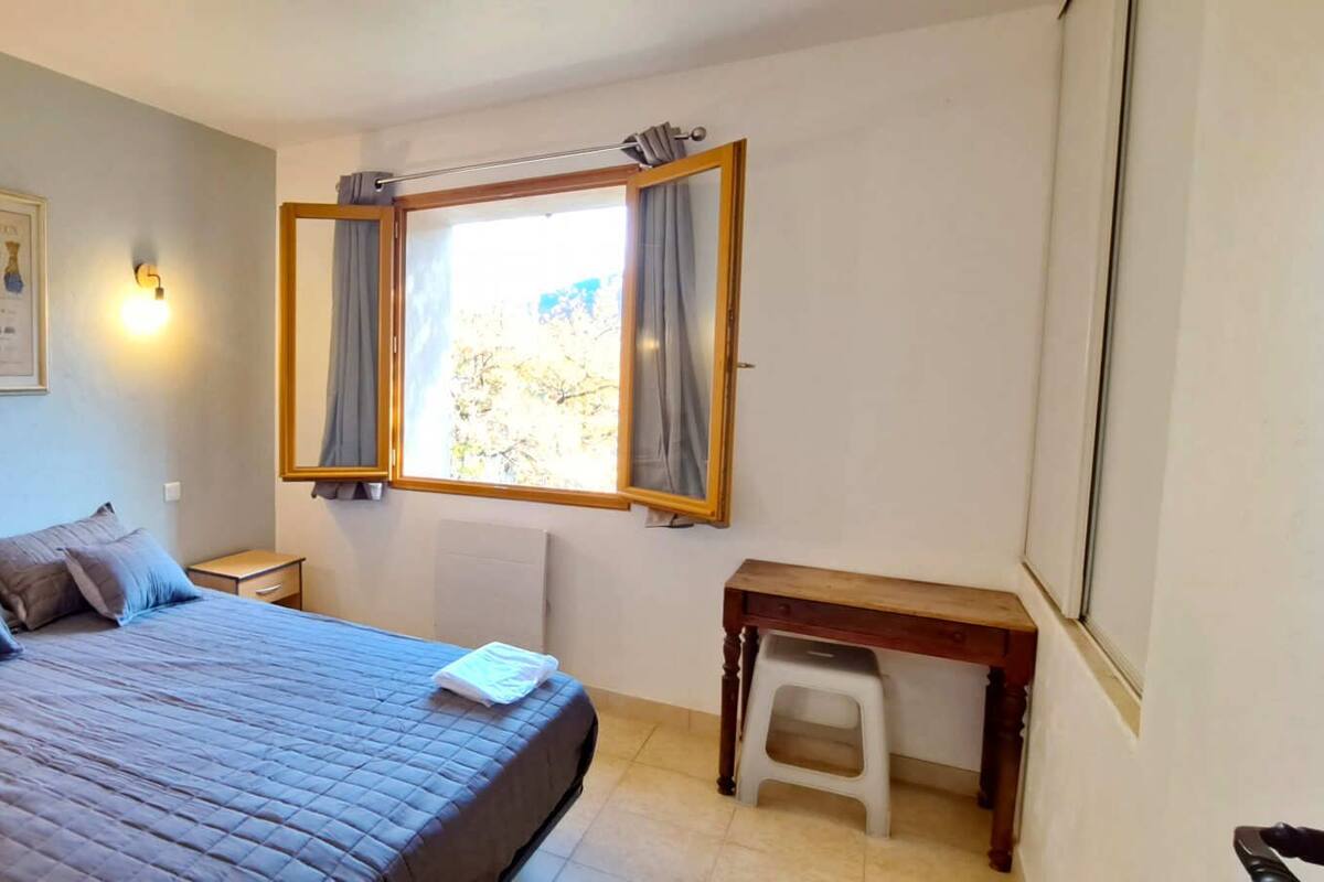 Maison Confort, patio, vue montagne