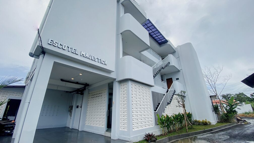 Facciata della struttura