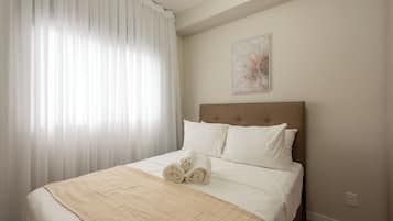 Departamento Deluxe, balcón, vista a la ciudad