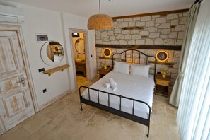 Quarto luxo, vista para a cidade