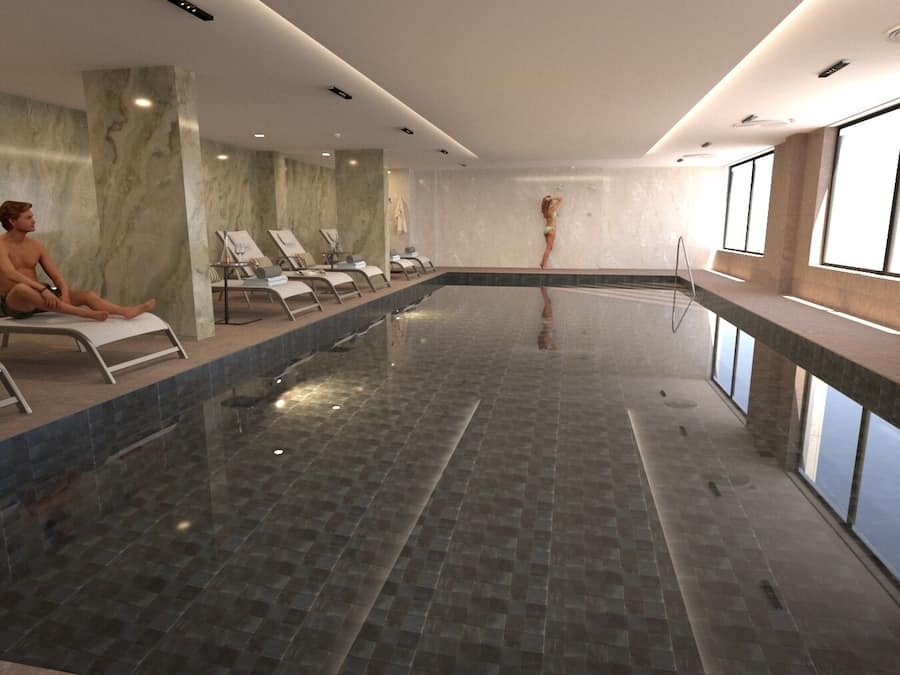 Salas de tratamiento para parejas, masajes con piedras calientes