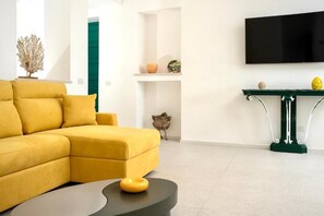 Casa Luxury, vista mare | Area soggiorno