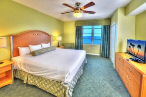 1 bedroom, iron/ironing board, bed sheets - NCAA - Walk to Bandshell - Ocean Walk - 1BD (Daytona Beach)