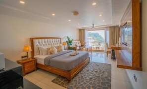 Luxury Suite, Balcony, Mountain View | Laptop workspace, free WiFi, bed sheets - The Leo Hotel Mokshada Suites (Mussoorie)
