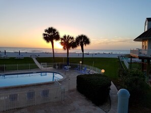 Pool - 10/10 Condo Beach Oasis Large Balcony & Private Stairs to Pool/Sand! 2 King Beds (Redington Shores)
