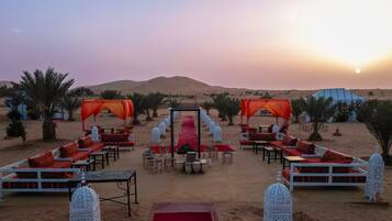 Uitzicht vanuit accommodatie