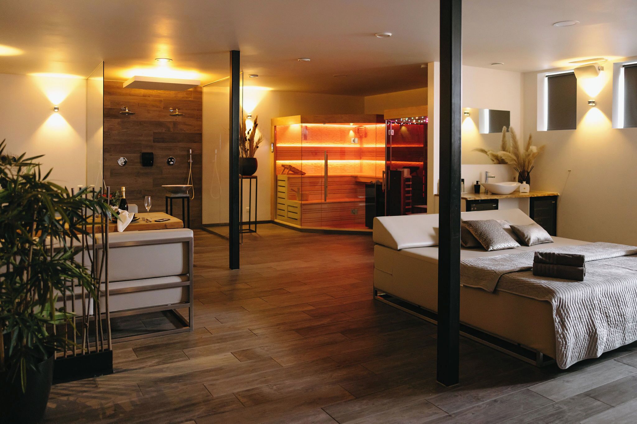 Biệt thự Deluxe, sân hiên | Spa