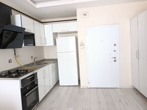 Comfort-lejlighed - udsigt til have | Privat køkken