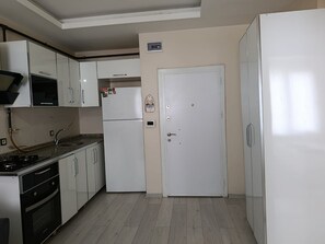 Comfort-Apartment, Gartenblick | Eigene Küche