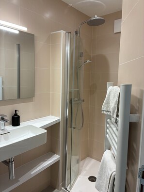 Hair dryer, towels, soap, toilet paper - Large vacation home 15p, swimming pool and sea view of the Sanguinaires Islands (Coti-Chiavari)