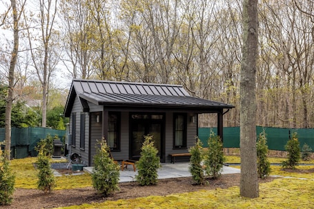 Exterior. Lovely studio with AC in charming Sag Harbor