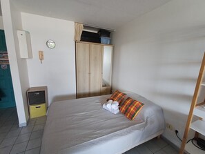 1 bedroom, iron/ironing board, bed sheets - Grand studio lumineux pour 2 ou 4 personnes (Ducos)