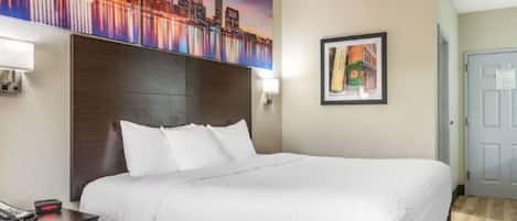 1 Schlafzimmer, Bügeleisen/Bügelbrett, kostenloses WLAN, Bettwäsche