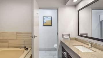 Hair dryer, towels