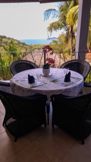 Room, 1 Bedroom, Private Pool | Dining room - Room-casamyra American Gourmet Breakfast (Sardinal)