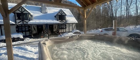Baignoire à remous extérieure