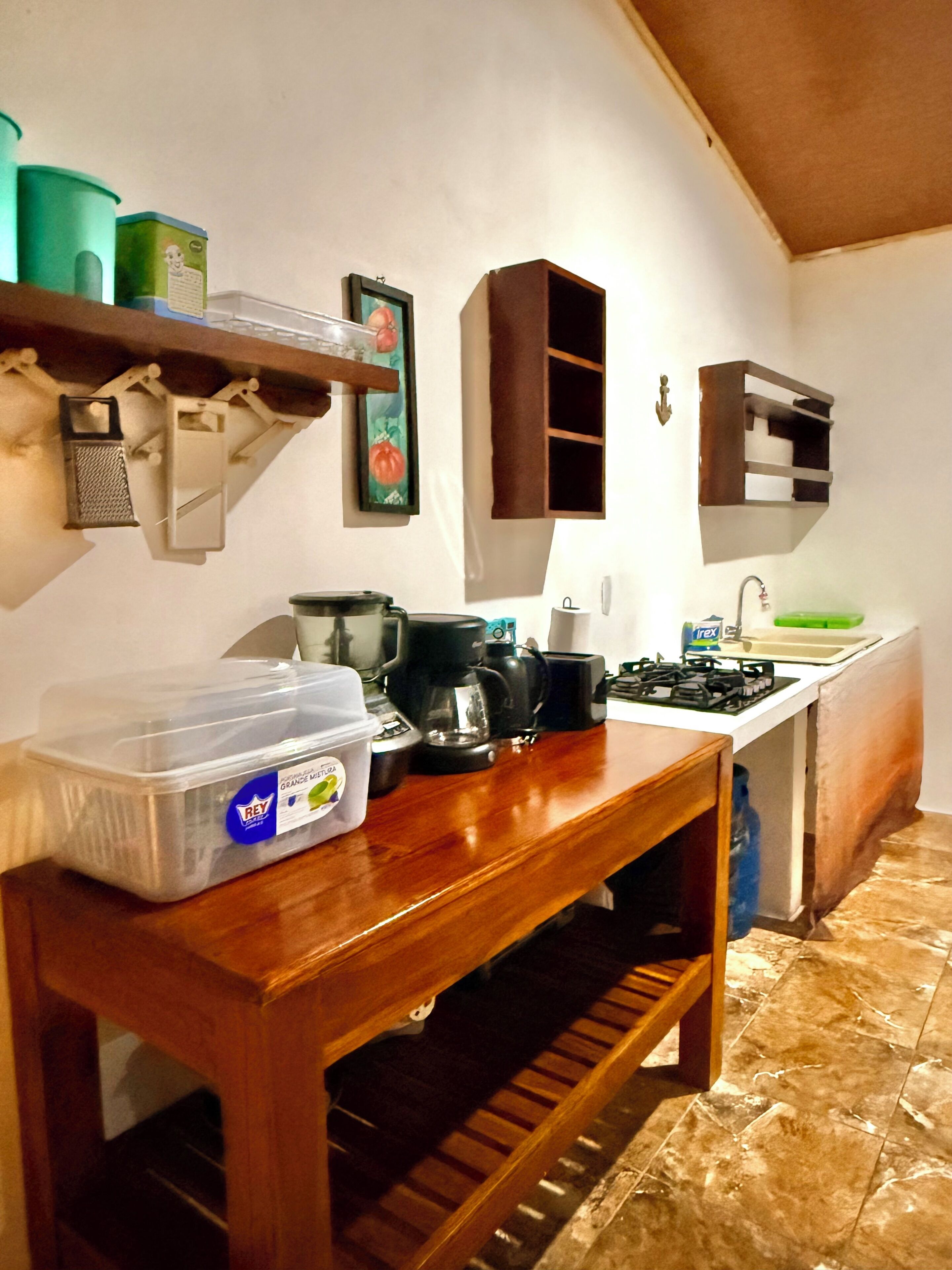 Ofen, Wasserkocher mit Kaffee-/Teezubehör, Wasserkocher, Toaster