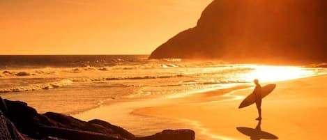 Sur la plage