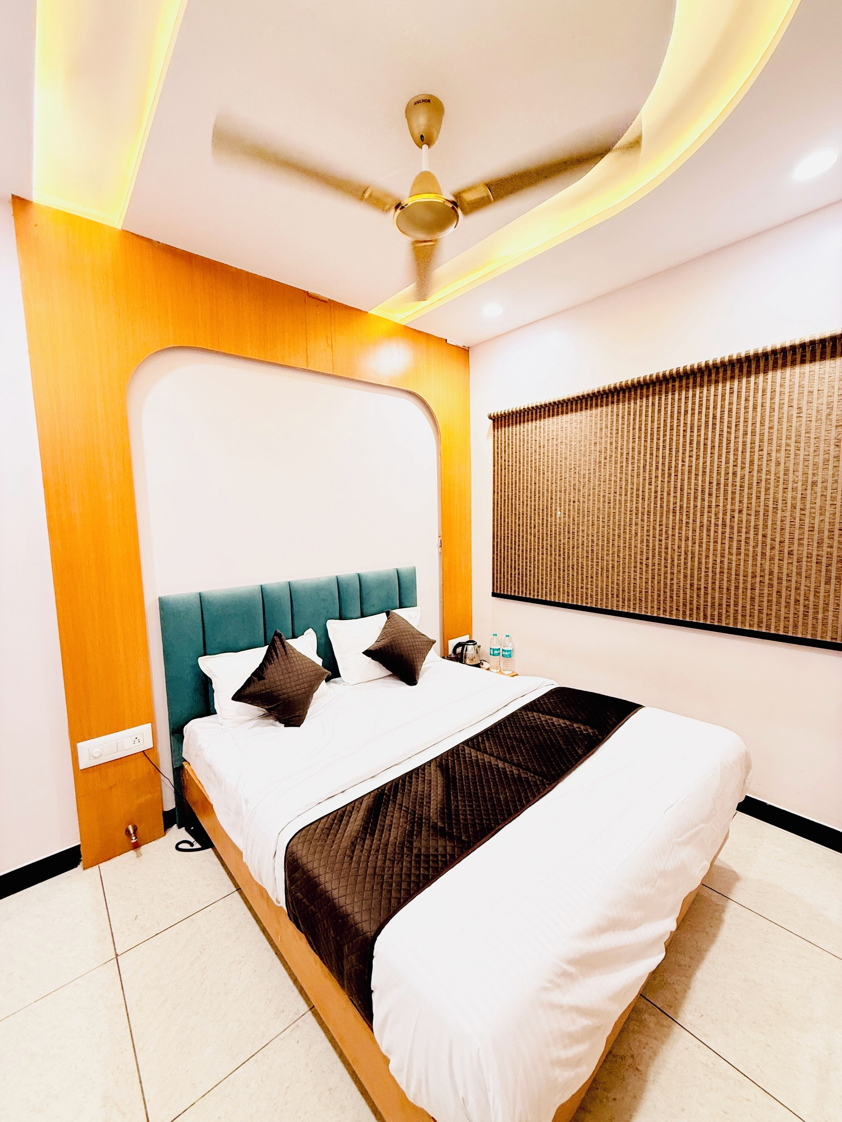 Quarto casal luxo, vista para a cidade