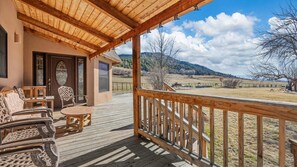 Terrace/patio - B4 Ranch Cabin - Ranch Experience near Grand Mesa (Collbran)
